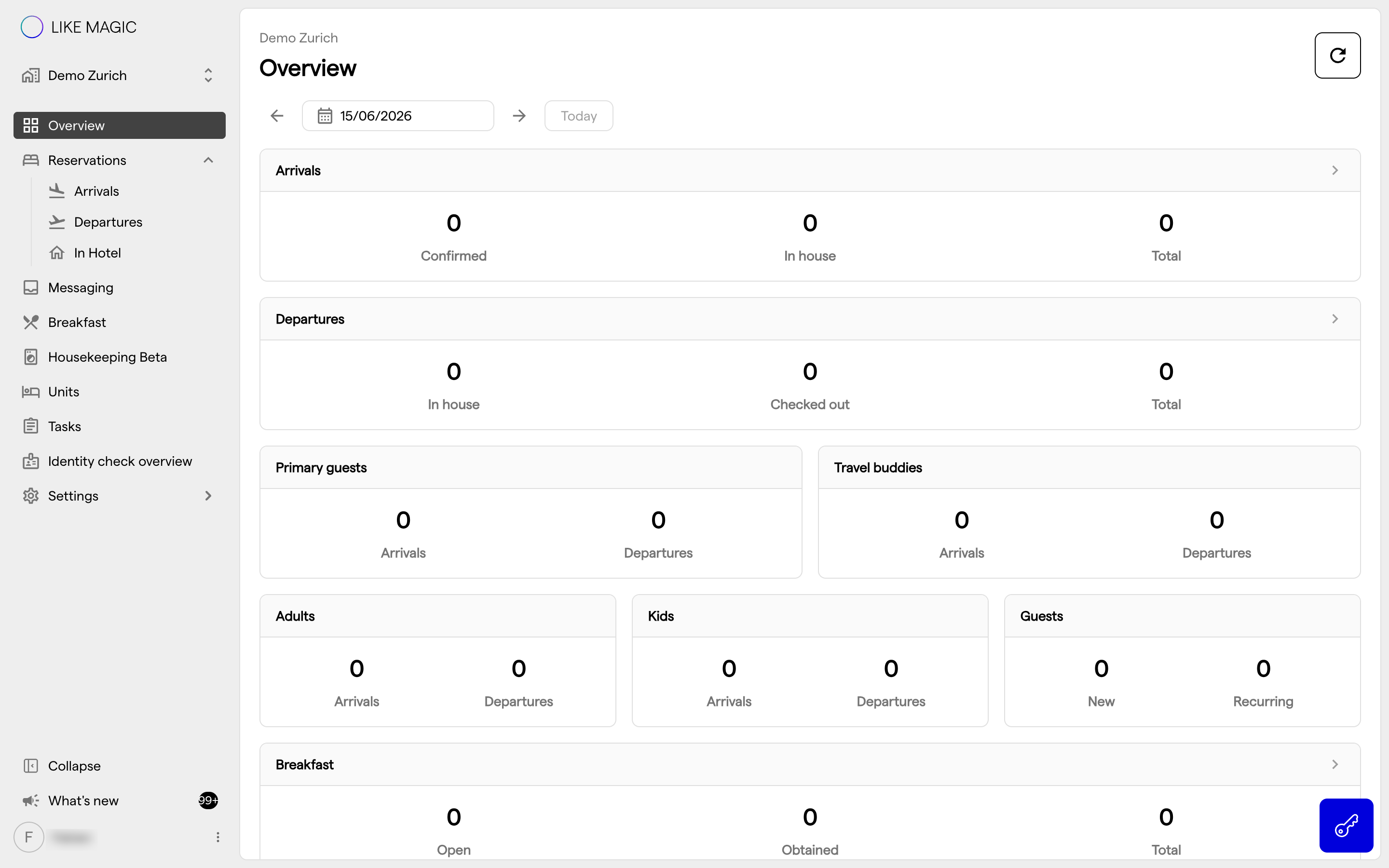 The Webhook subscriptions page